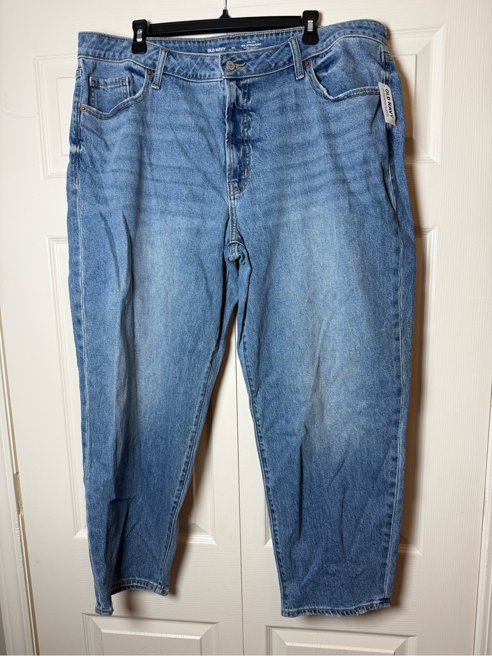 Old Navy Women’s High-Rise OG Straight Denim Jeans New With Tags Size 20 - Picture 4 of 10